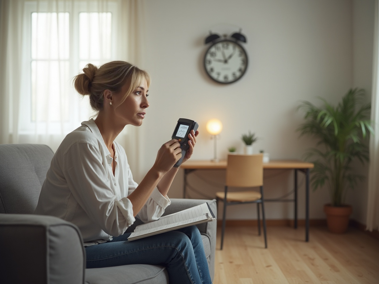Brummton Messung Tageszeiten Wohnung