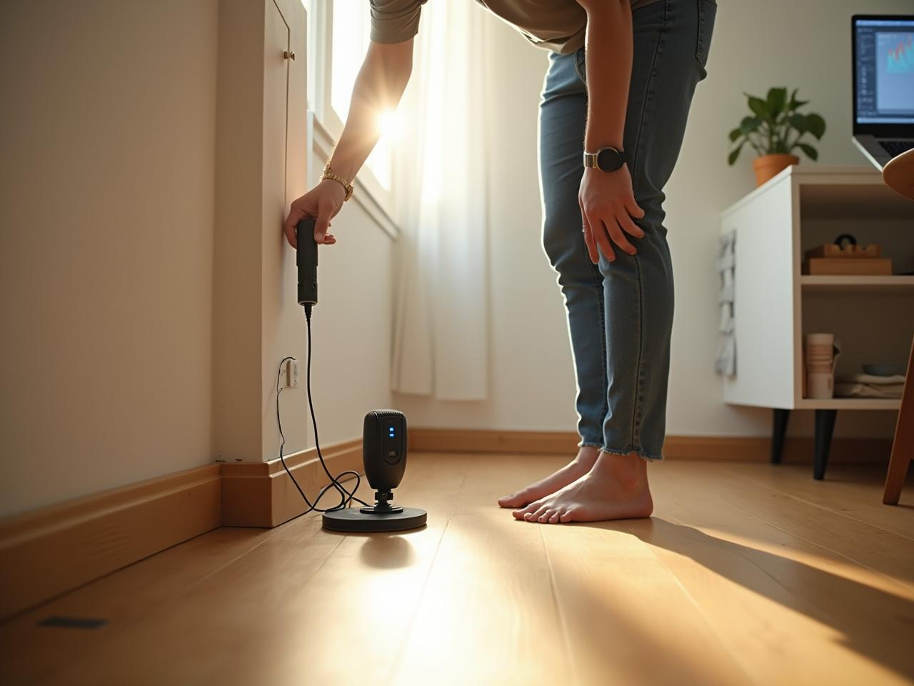 Hör-Fühl Übergang Infraschall Wohnung